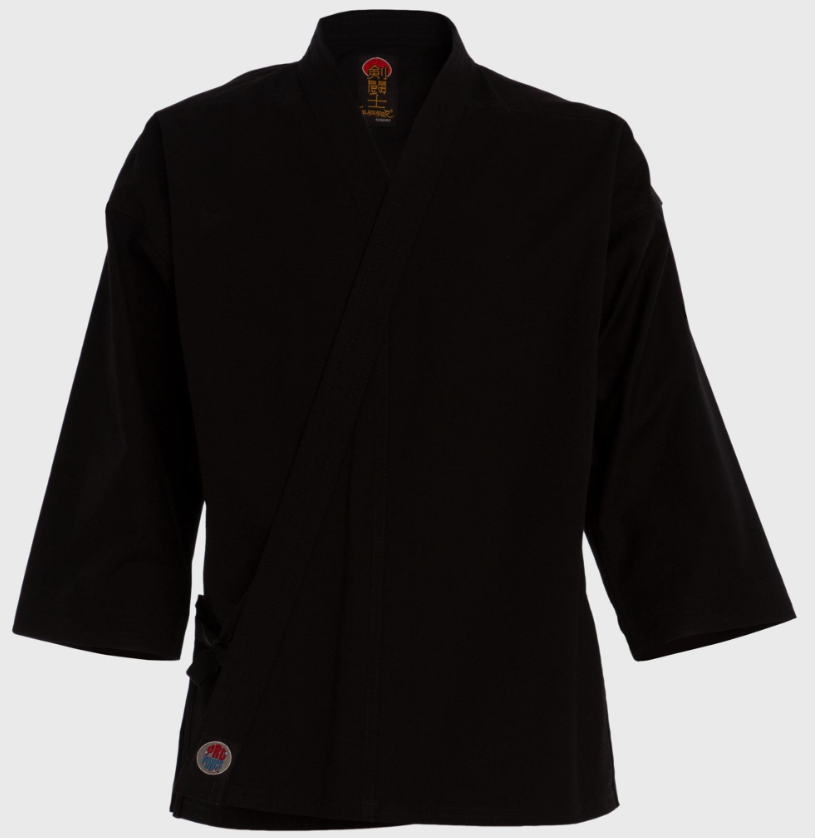 ProForce® Karate Jacket/Top 10 oz. 60/40 Blend Brushed Black