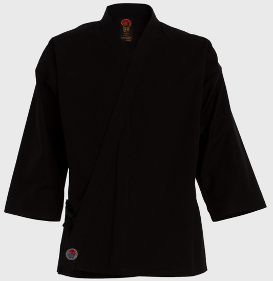 ProForce® Karate Jacket/Top 10 oz. 60/40 Blend Brushed Black