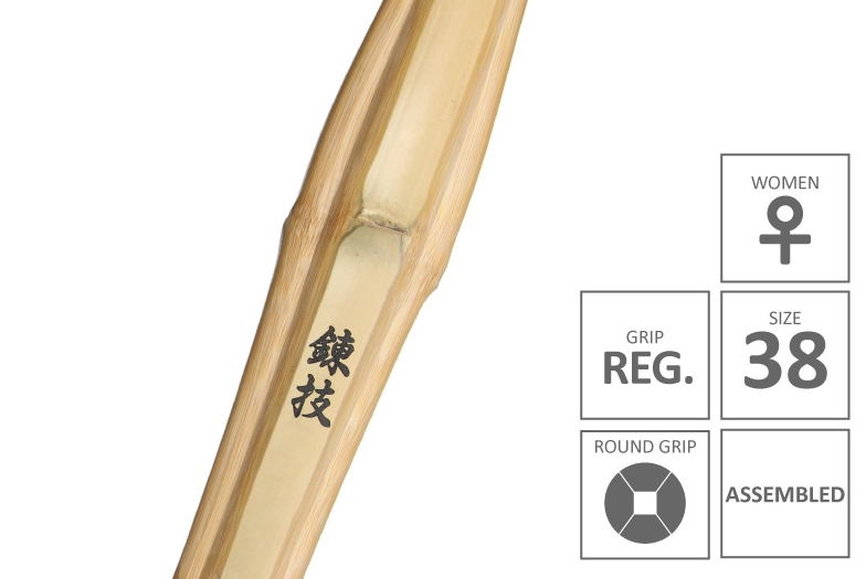 RENGI: High Performance Standard Practice Shinai Regular Women Grip Assembled - Size 38 for Women