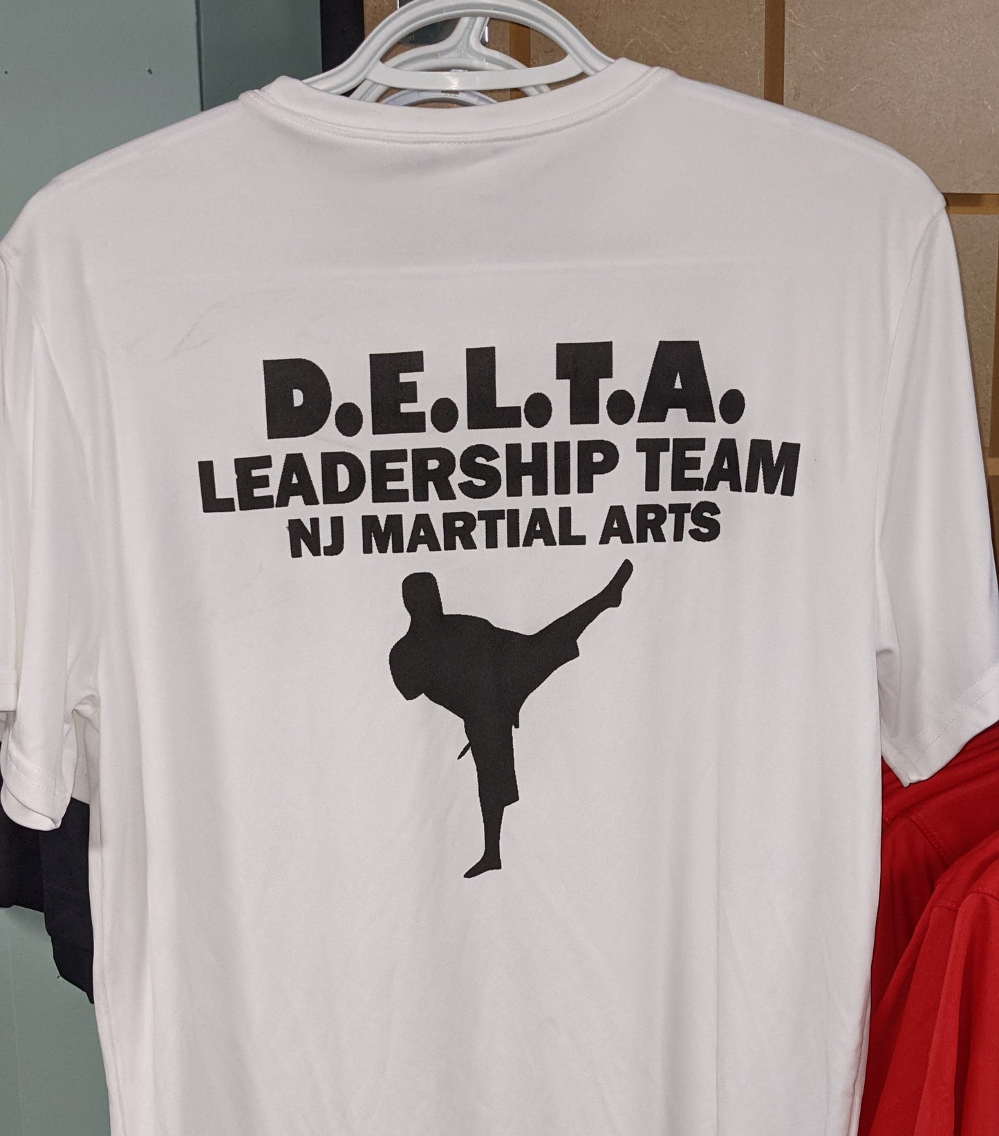 Leadership Team Uniform: D.E.L.T.A (White) Short Sleeve T-Shirt