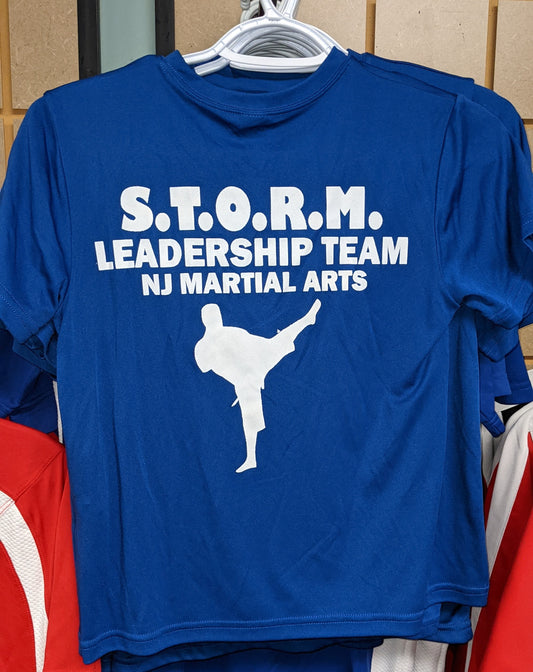 Leadership Team Uniform:  S.T.O.R.M (Blue) Short Sleeve T-Shirt