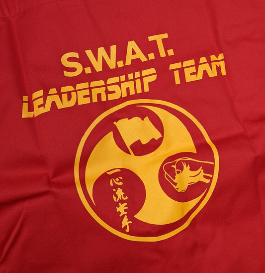 Leadership Team Uniform: S.W.A.T (Red) Long Sleeve w/ Pants.